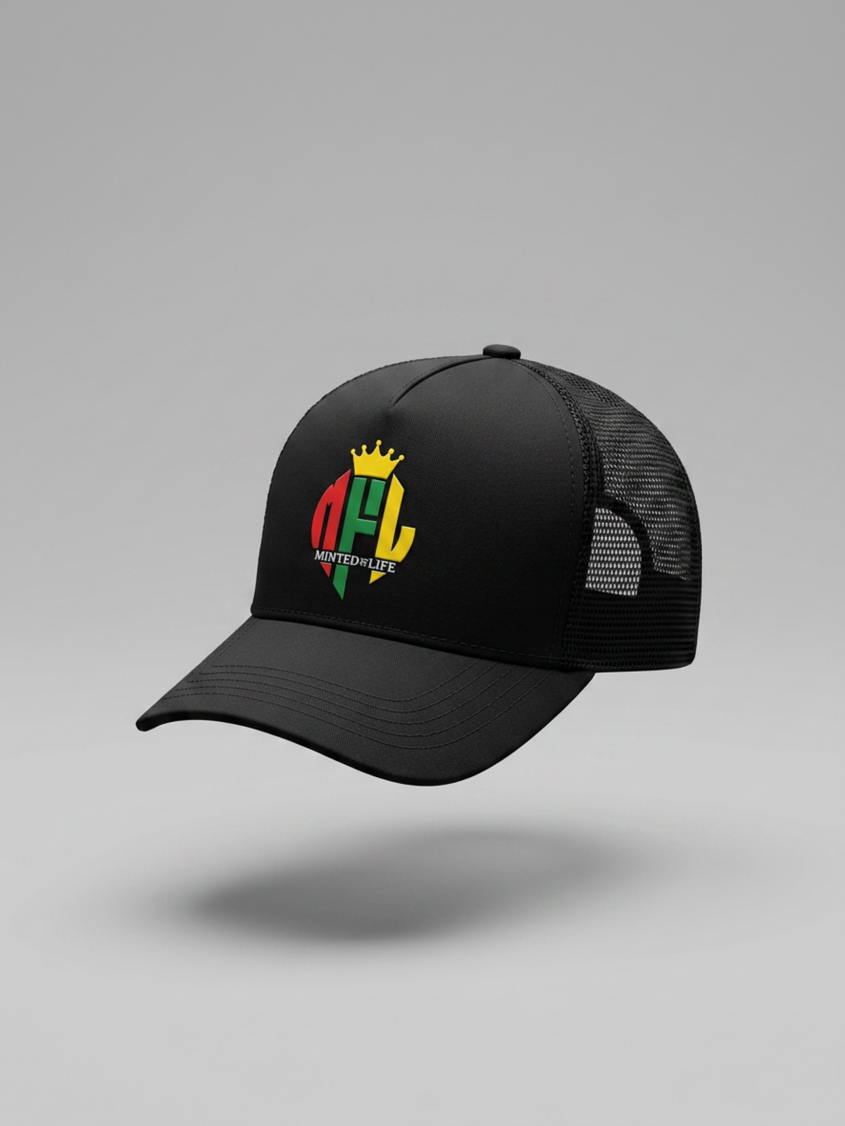 MFL Crown Cap - Black/Red/Gold
