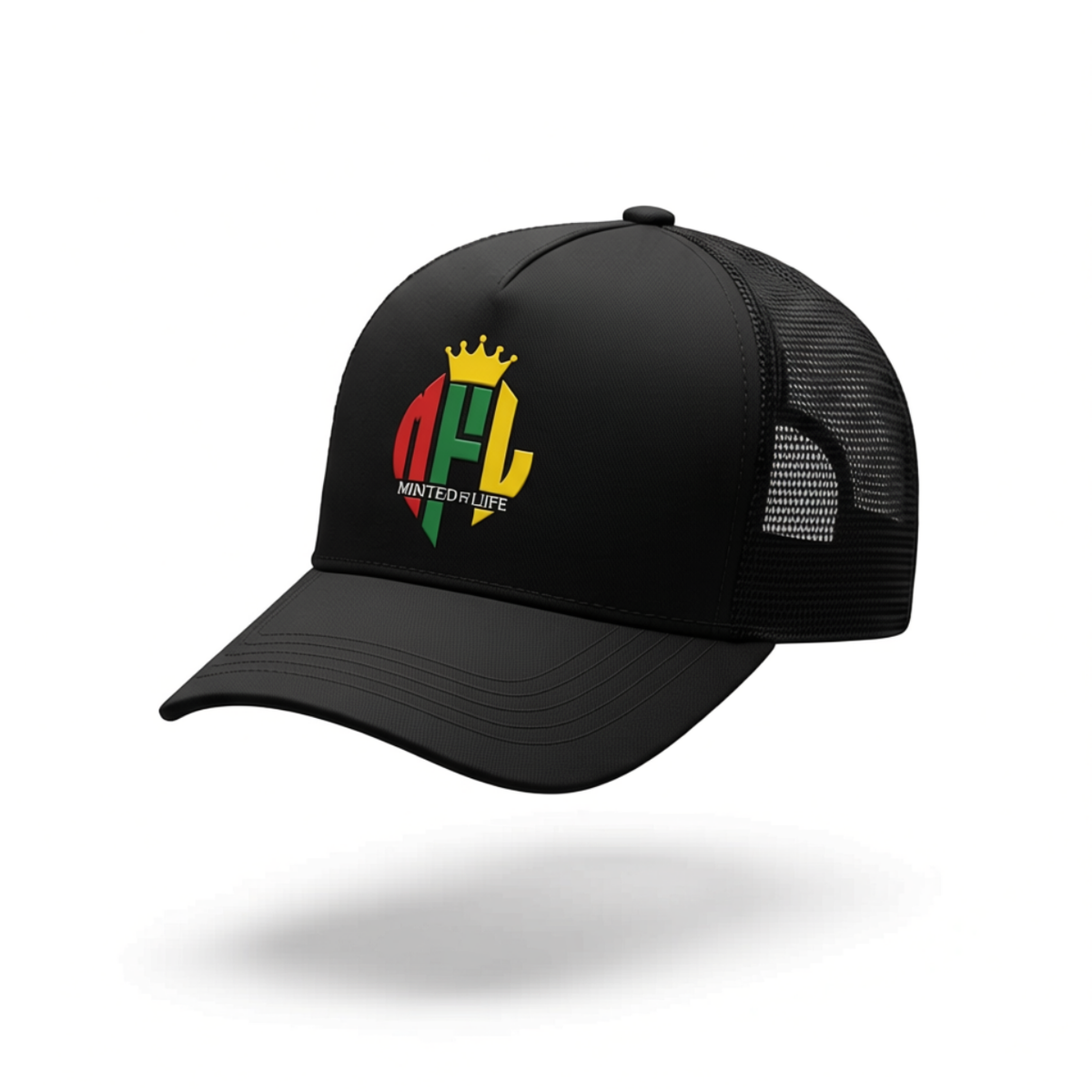 MFL Crown Cap - Black/Red/Gold
