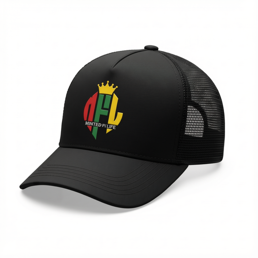 MFL Crown Cap - Black/Red/Gold