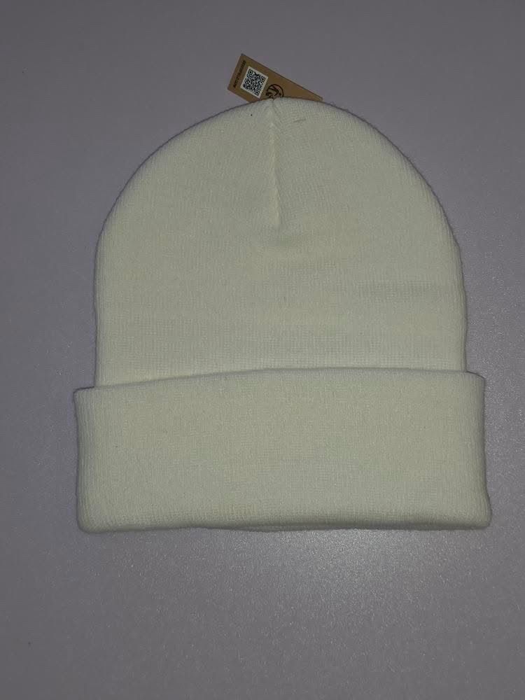 Minted Fi Life Signature Beanie – Classic White Edition