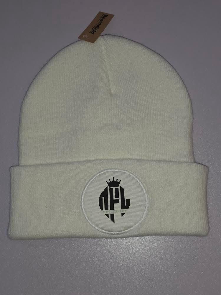 Minted Fi Life Signature Beanie – Classic White Edition