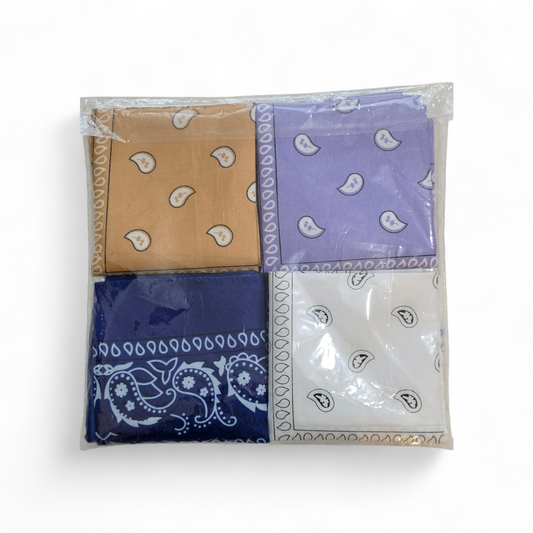Bandanas pack of 4